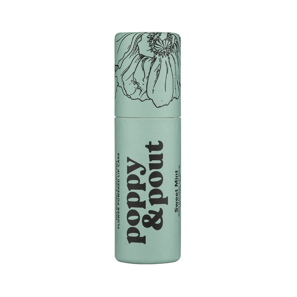 Poppy & Pout Lip Balm - Sweet Mint